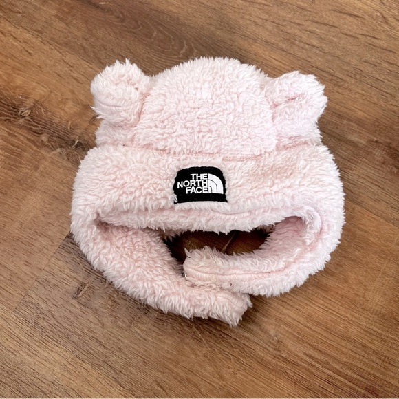 The north face Baby Bear Suave Oso Beanie hat pink - Picture 1 of 5